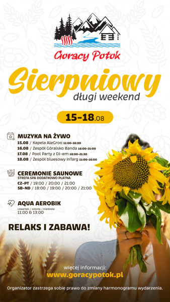 Długi weekend sierpniowy