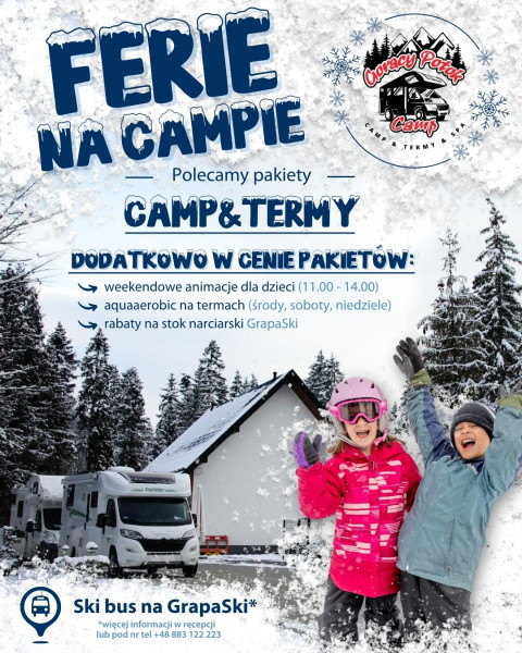 Ferie na Camp Gorący Potok!