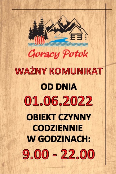 Godziny otwarcia