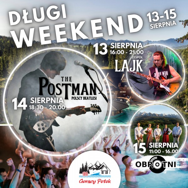 Sierpniowy długi weekend