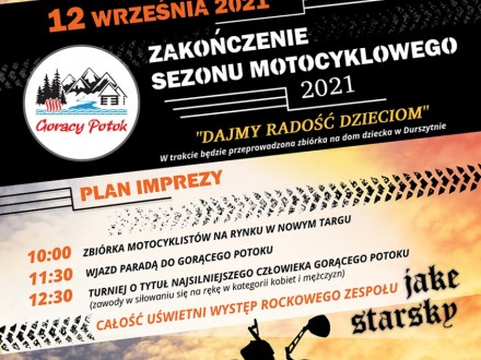 Zakończenie Sezonu Motocyklowego w Gorącym Potoku