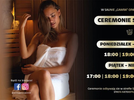 Codzienne ceremonie saunowe