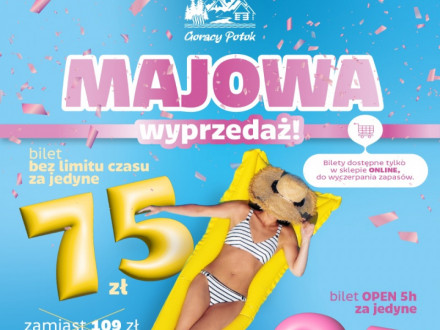 Majowa wyprzedaż