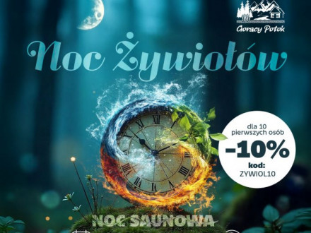 Noc saunowa - czas żywiołów