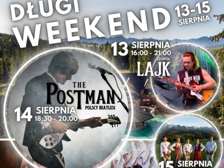 Sierpniowy długi weekend